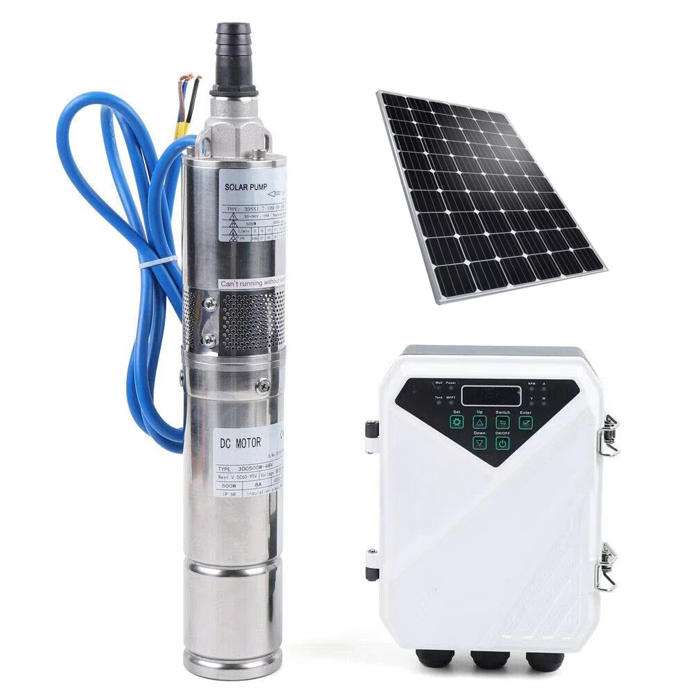 Solar Water Pump 48V Submersible - Dc High Pressure 48v 120m Deep