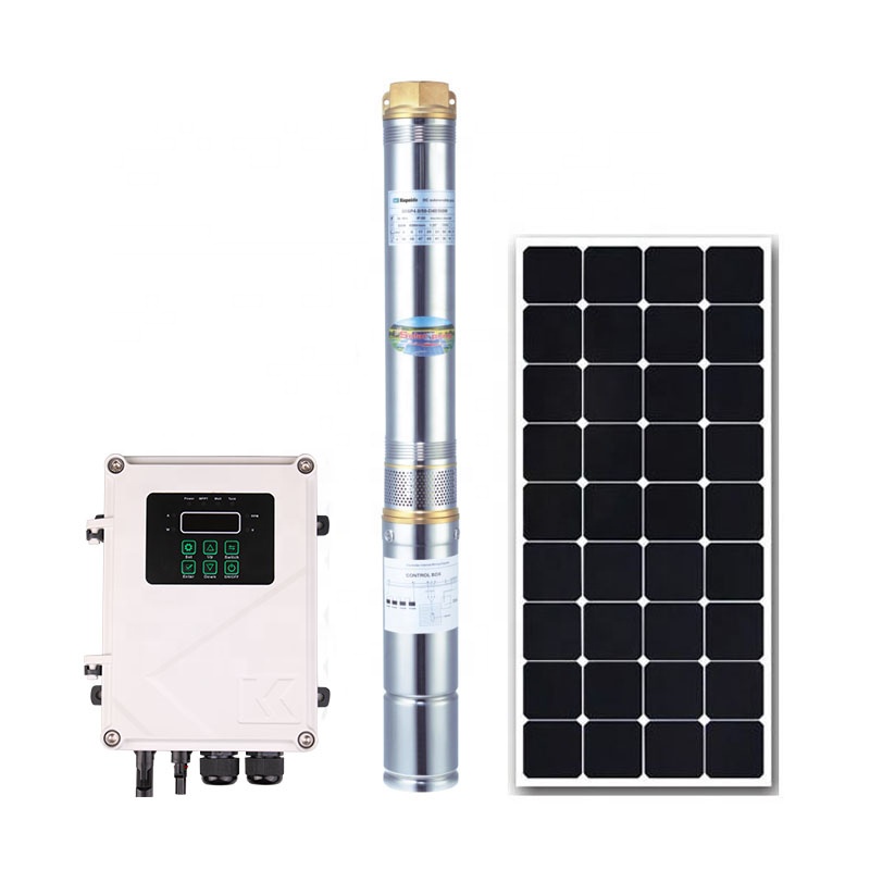 Solar Water Pump 1Hp Dc - 4Inch 750W Bomba De Agua 1hp