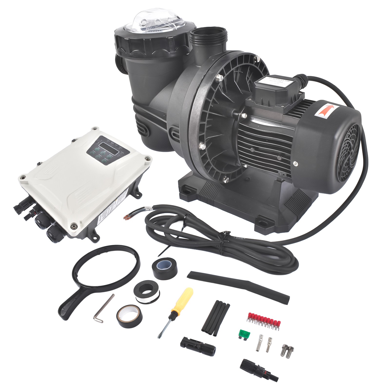 AP02 500W Solar Pump kit Ingro - огляд і ціна Solar Pool Pump 48V Dc