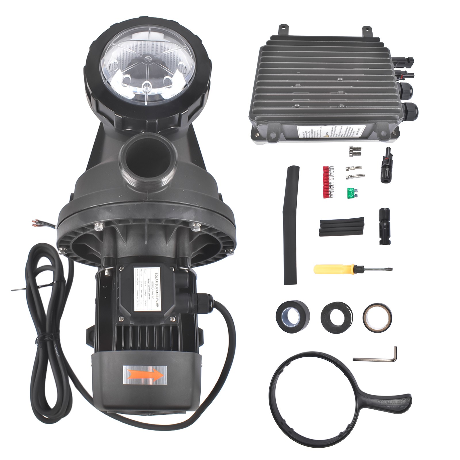 AP02 500W Solar Pump kit Ingro - огляд і ціна Solar Pool Pump 48V Dc