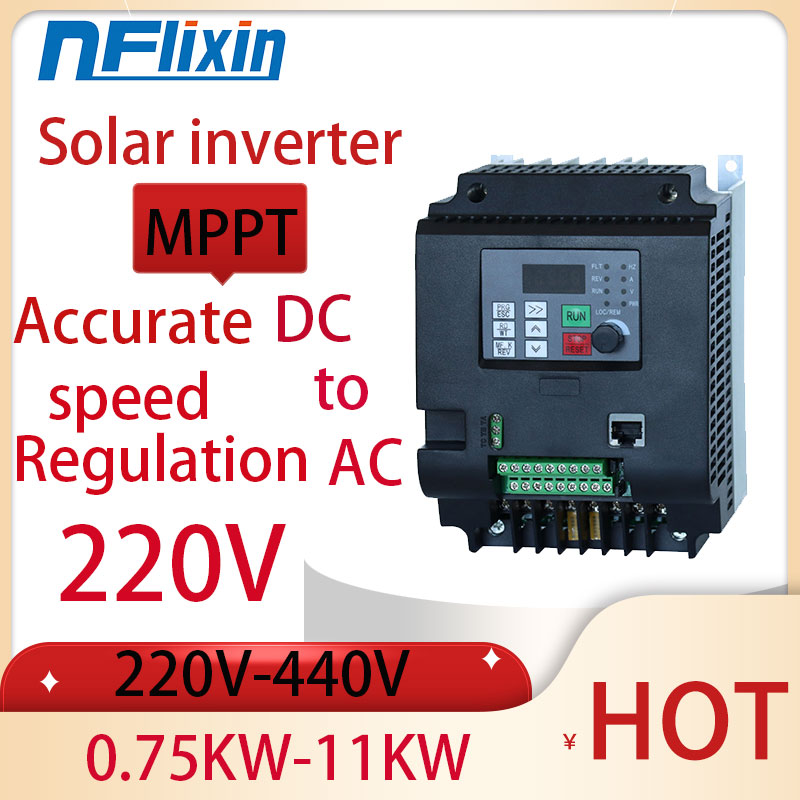 VFD Solar Inverter DC 200-400V - огляд і ціна Solar Pump Inverter 2.2Kw