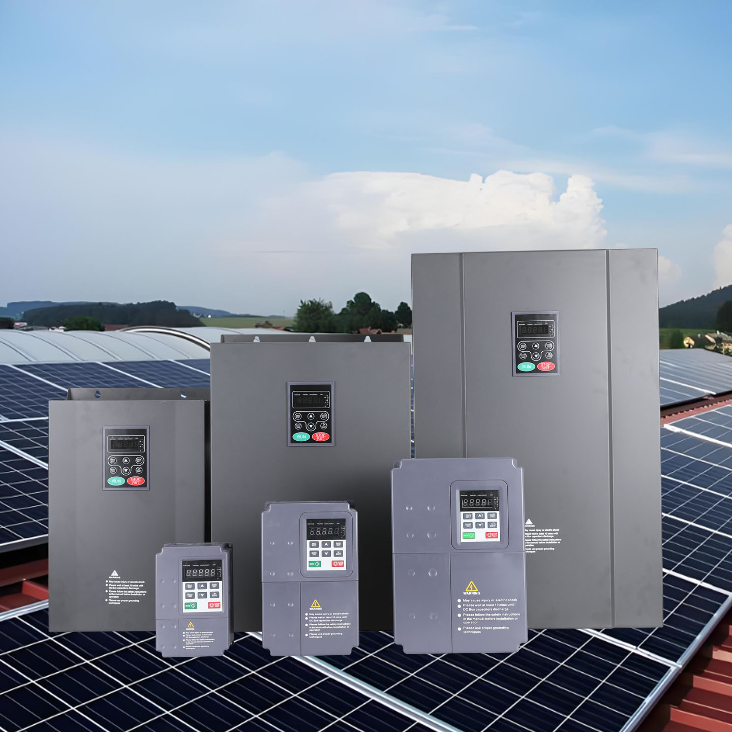 15KW Three Phase VFD Variable  - огляд і ціна Solar Pump Inverter 5.5Kw Three Phase