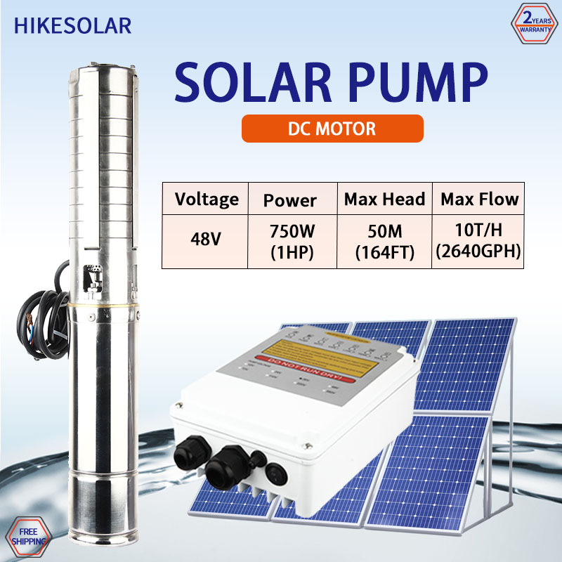 Solar water pump 2 years warra - огляд і ціна Solar Water Pump 1Hp Dc