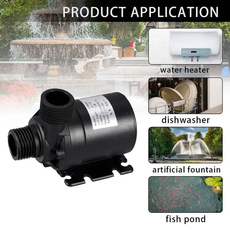 50W 12V Solar Panel Water Pump - огляд і ціна Solar Irrigation Pump 12V