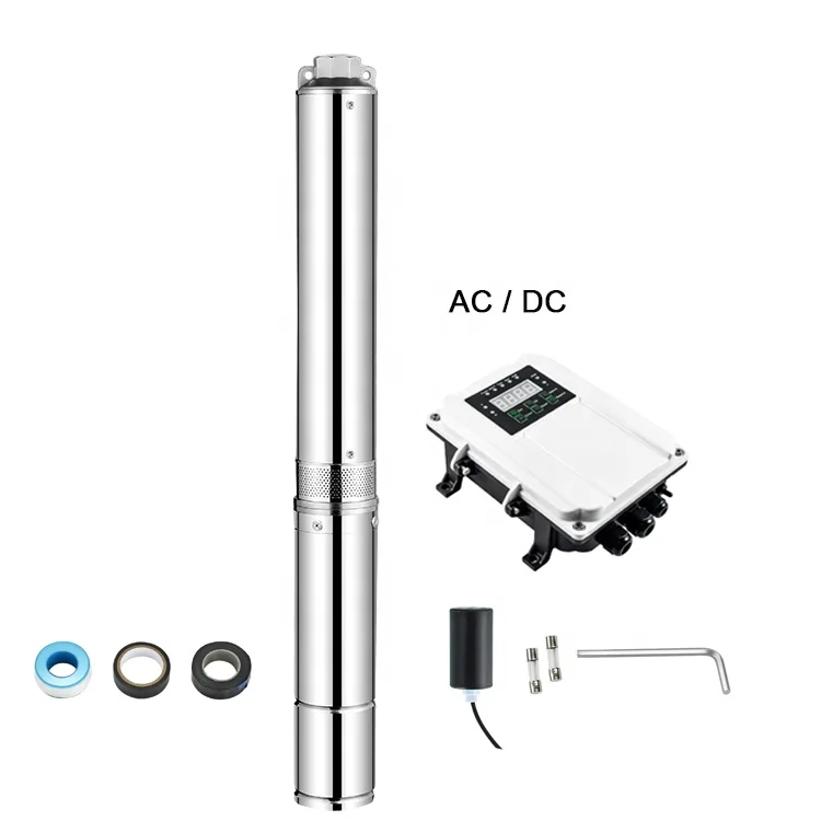 1Hp AC DC BLDC MPPT Controller - огляд і ціна Solar Water Pump 1Hp Dc