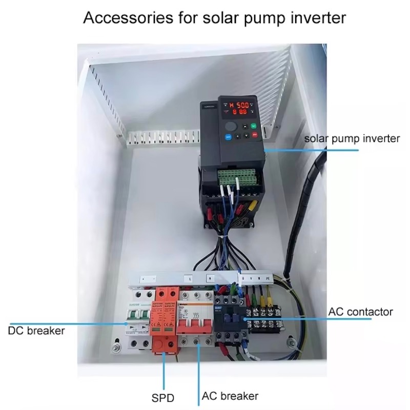 Best Selling 2.2KW 3HP VFD AC  - огляд і ціна Solar Pump Inverter 2.2Kw