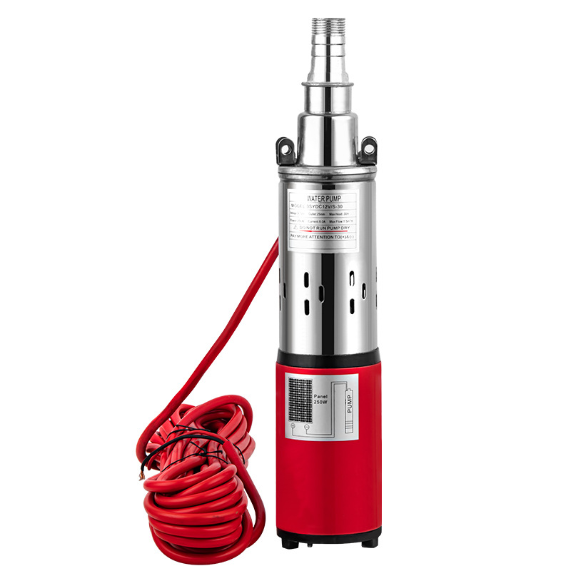 DC Deep Well Pump 12V 24V 36V  - огляд і ціна Solar Water Pump 48V Submersible