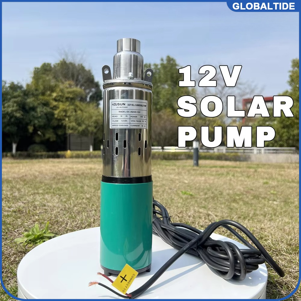 12V Solar Powered Submersible  - огляд і ціна Solar Irrigation Pump 12V