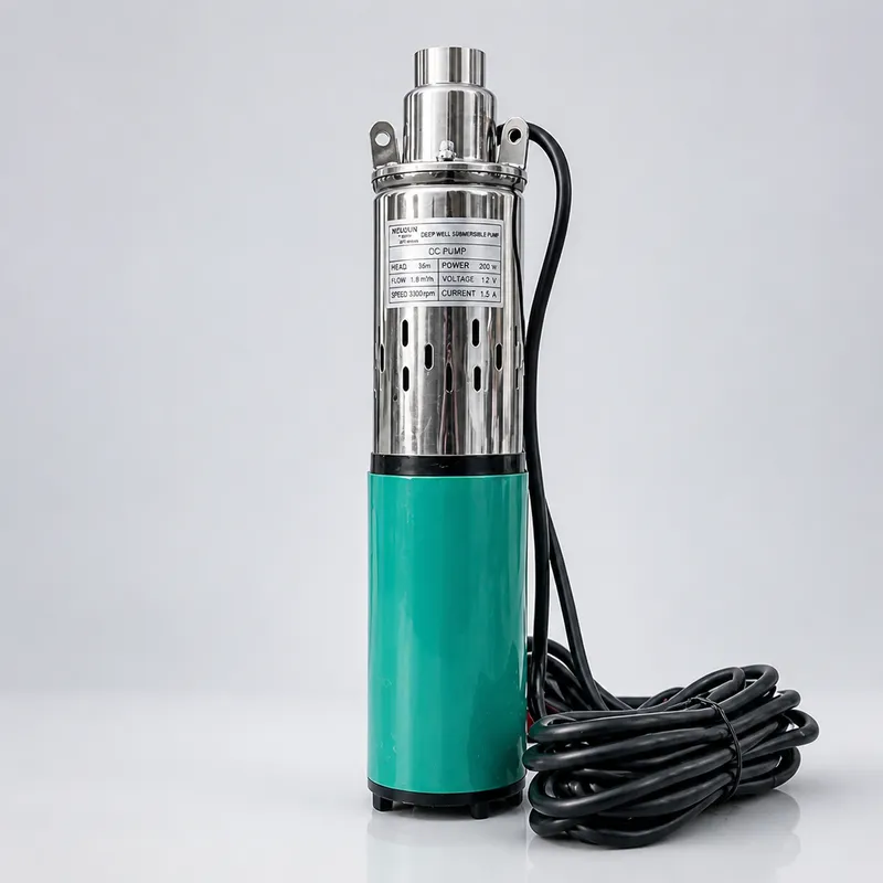 12V Solar Powered Submersible  - огляд і ціна Solar Irrigation Pump 12V