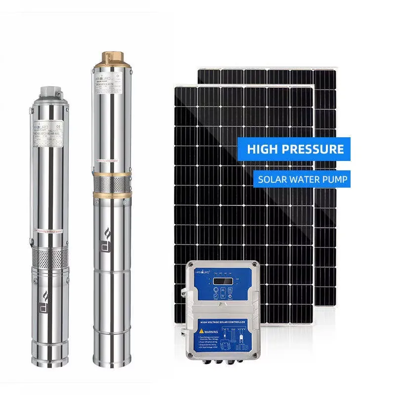 2026 Hot！ 1HP 95 Meters Head S - огляд і ціна Solar Water Pump 1Hp Dc