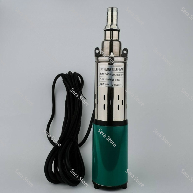 12V DC Solar Pump 24V Deep Wel - огляд і ціна Solar Irrigation Pump 12V