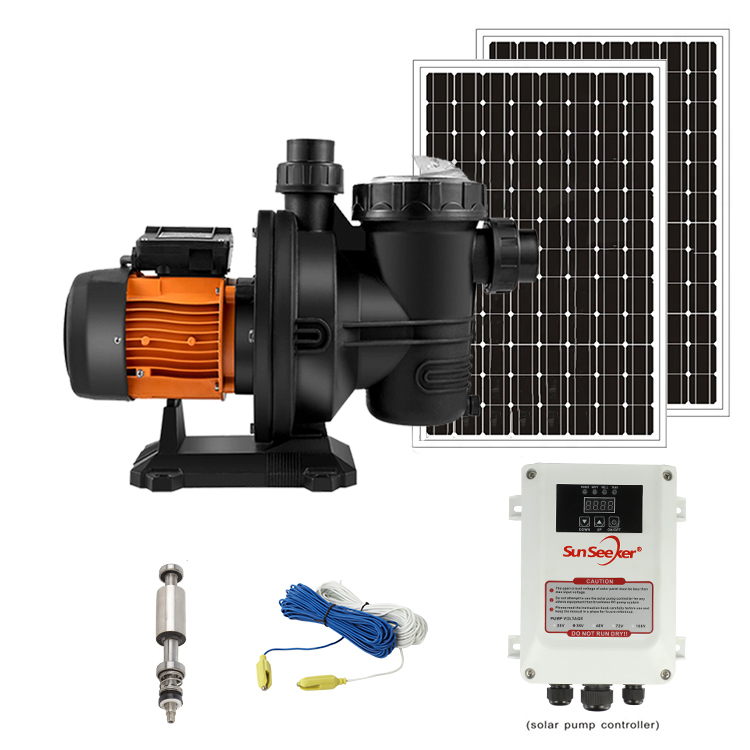 SUNSEEKER 48v DC 550W Solar Sw - огляд і ціна Solar Pool Pump 48V Dc