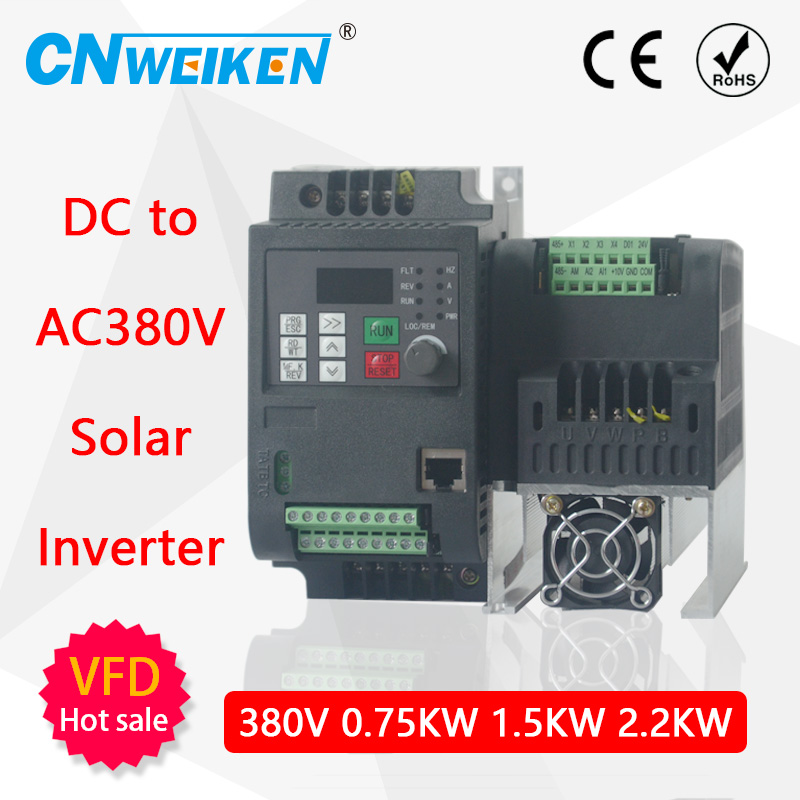 3 Phase 380V Input Wave Power  - огляд і ціна Solar Pump Inverter 5.5Kw Three Phase